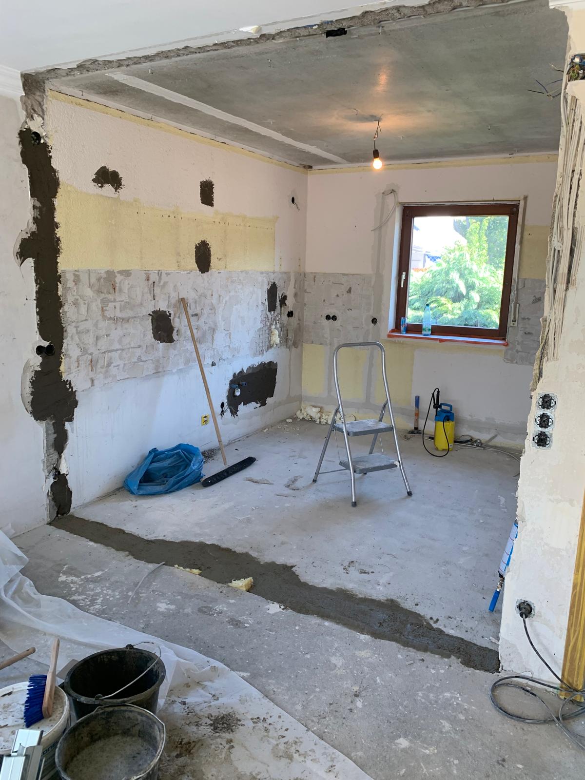 Küche nach der Modernisierung in Ockenheim (fertiggestellt)