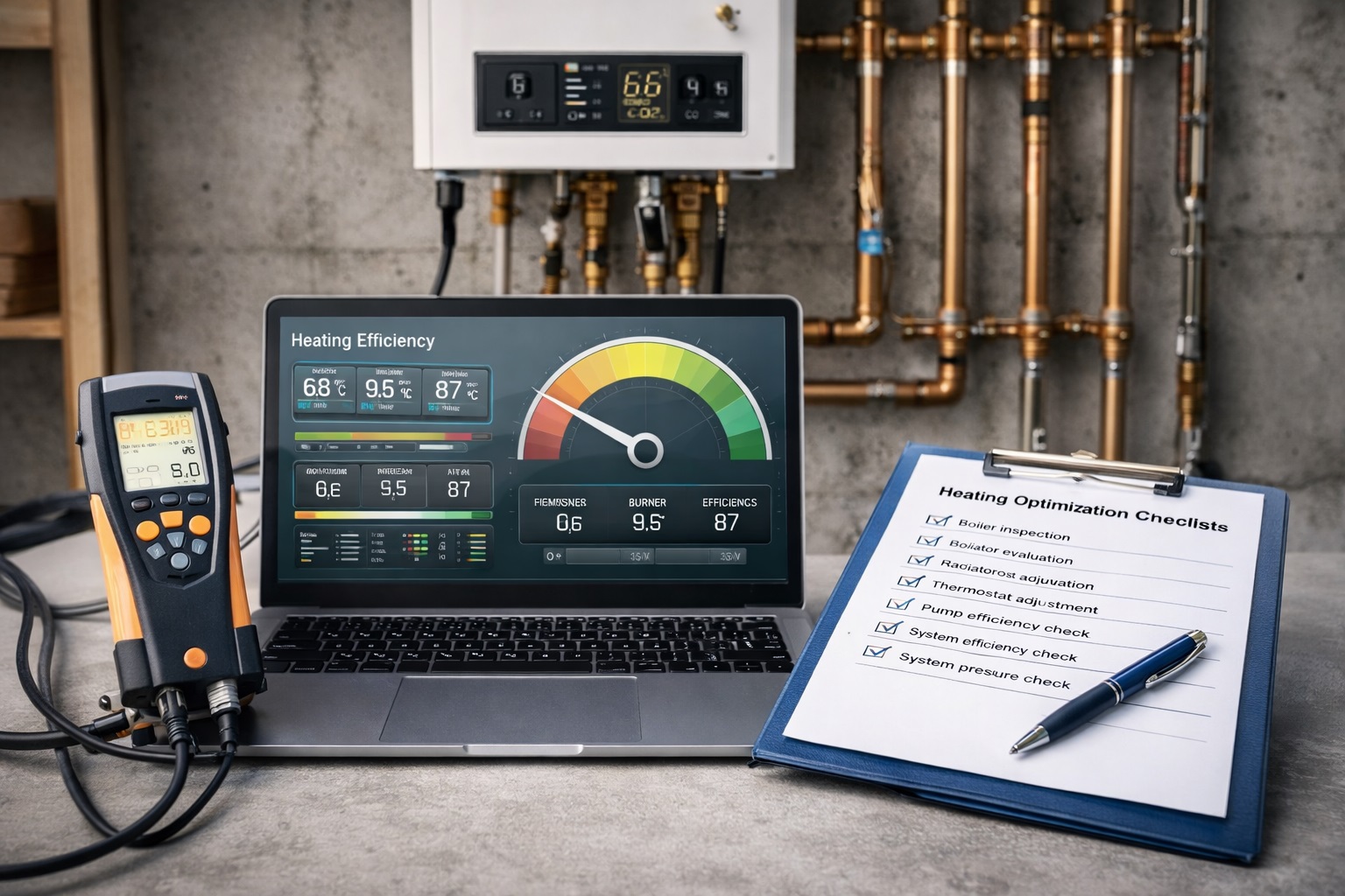 Haus mit Wärmepumpe und Solaranlage – Heizungsoptimierung